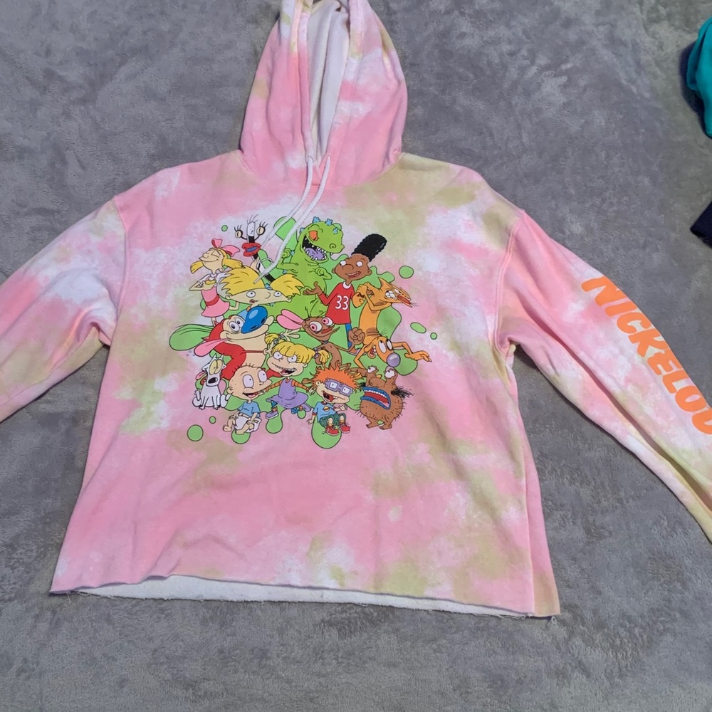 Juniors size small cropped hoodie